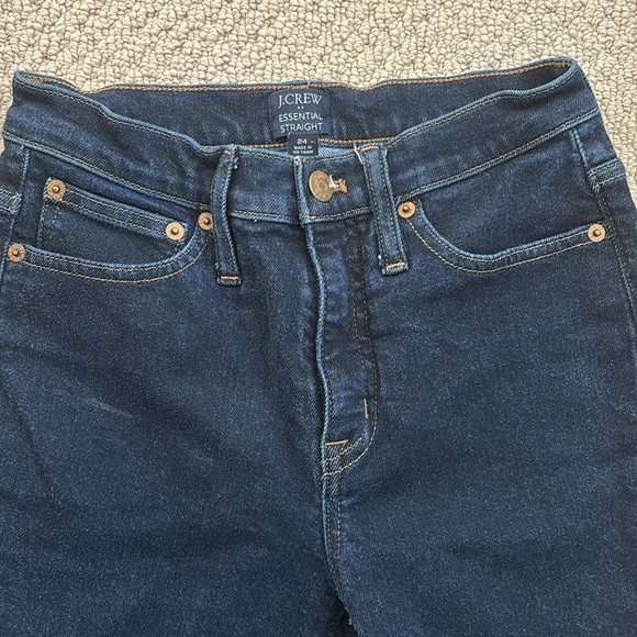 J. Crew Essential Straight Jeans Size 24 - Picture 2 of 4